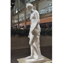 garden decoration stone carving life size sexy stone nude statue